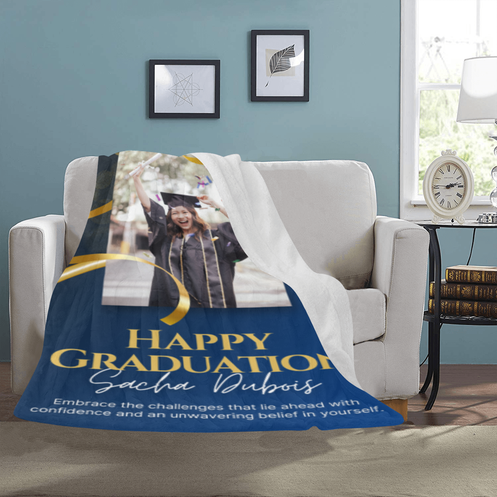 Graduation Fleece Blanket 40"x50"