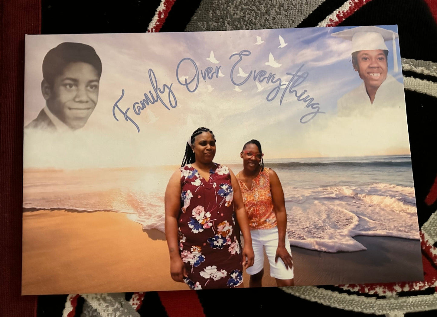 Custom Memorial Photo Canvas