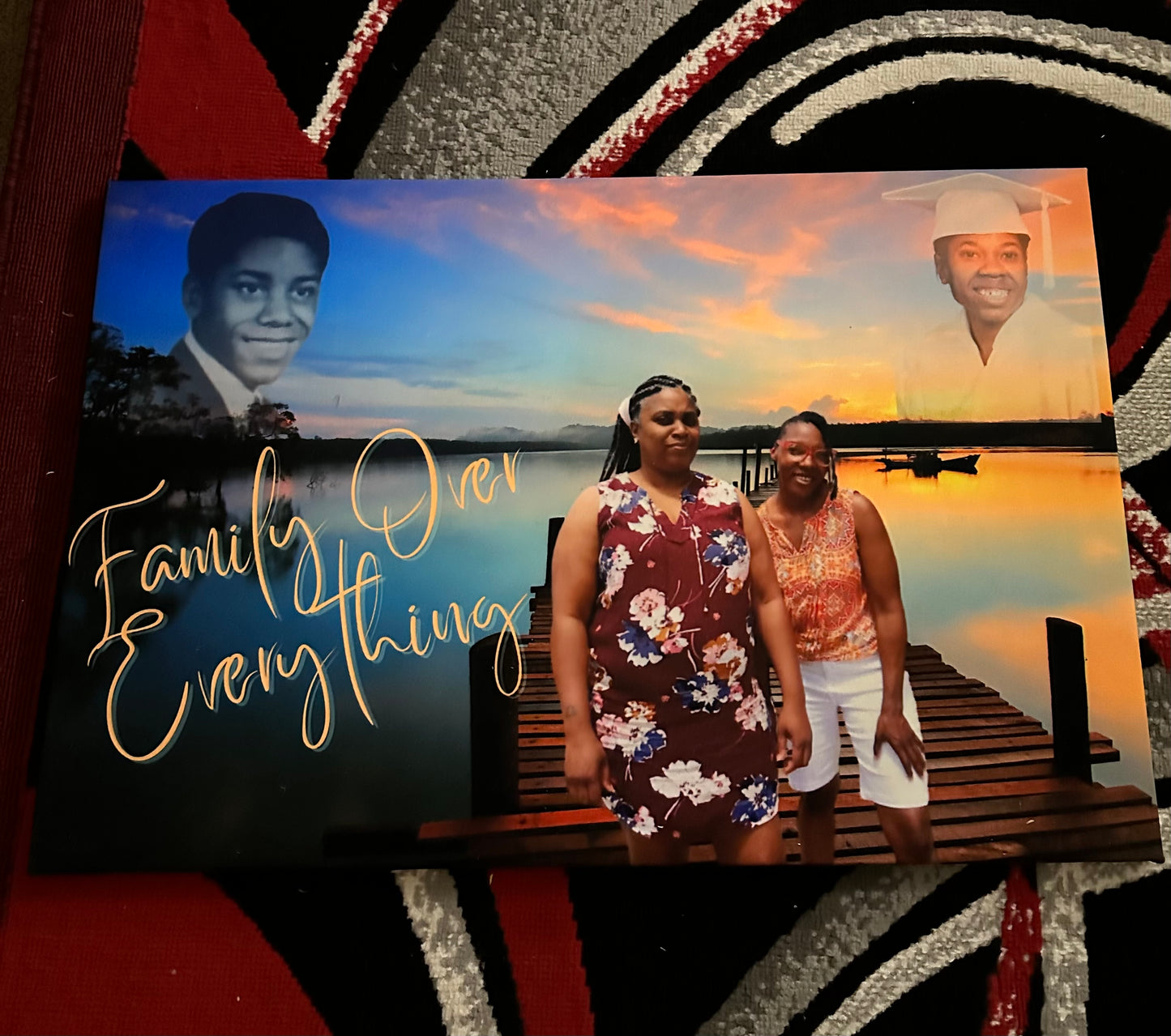 Custom Memorial Photo Canvas