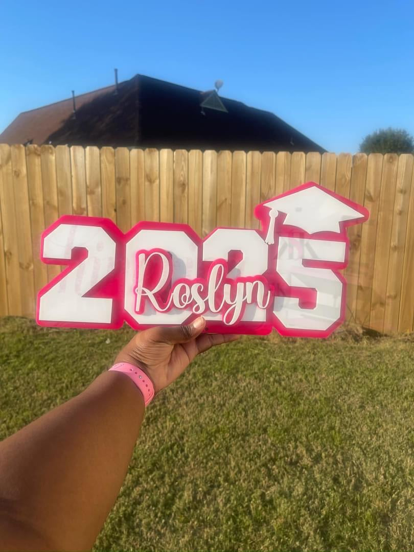 2025 Graduate Display Sign