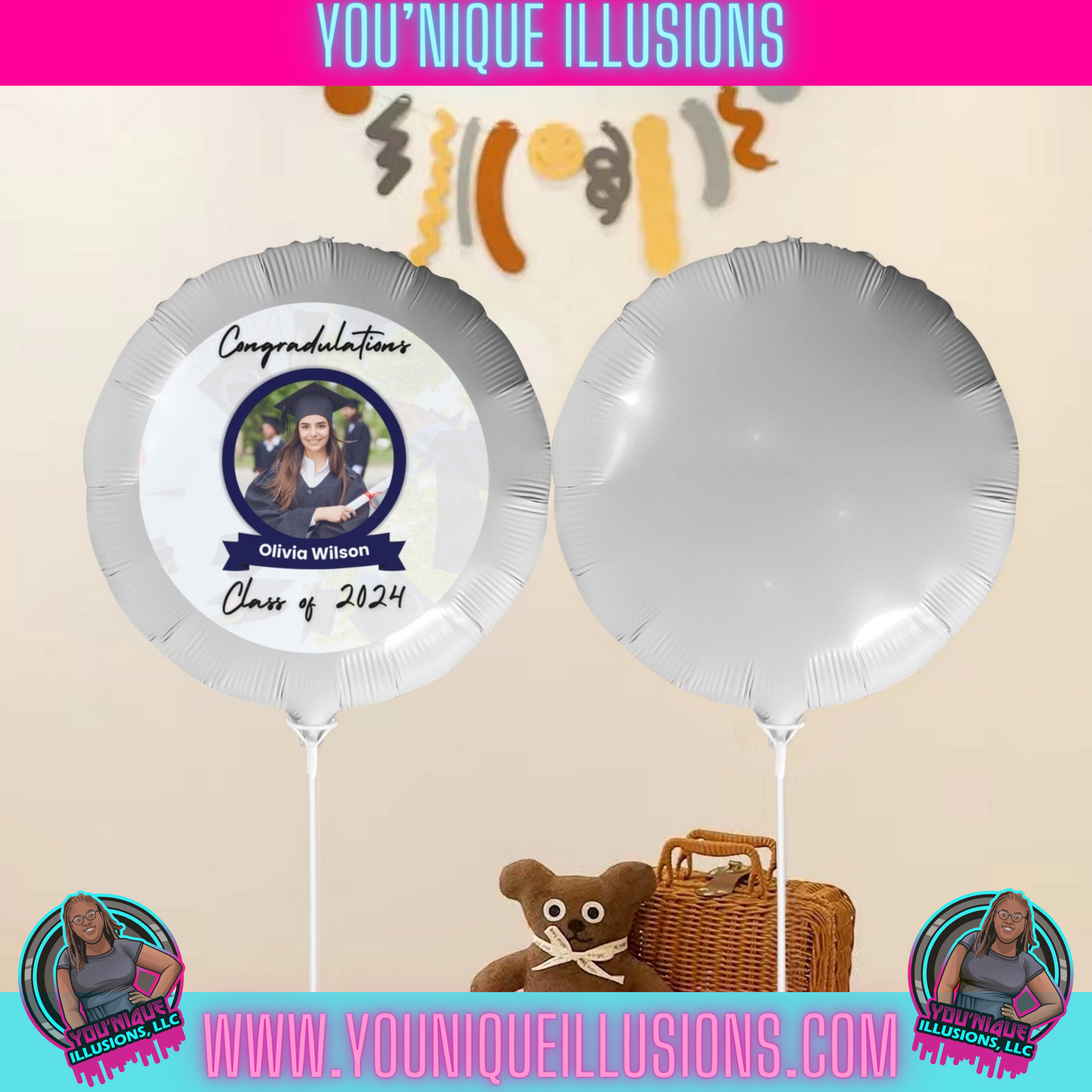 Custom Graduation Foil Balloon (18inch)