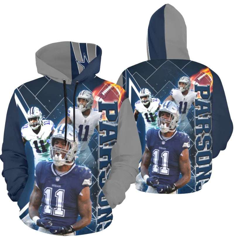 Custom All Over Print Hoodie for Men (USA Size)