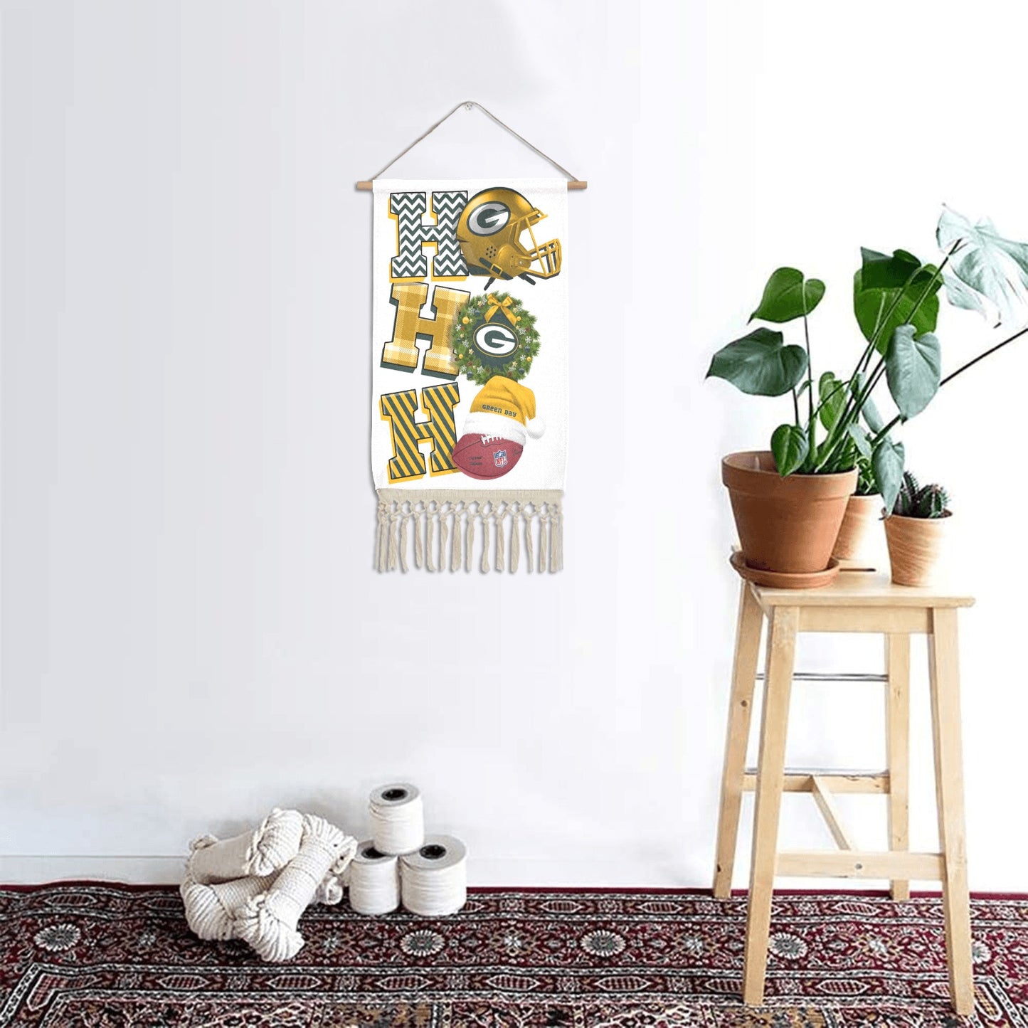 HoHoHo Hanging Door Sign