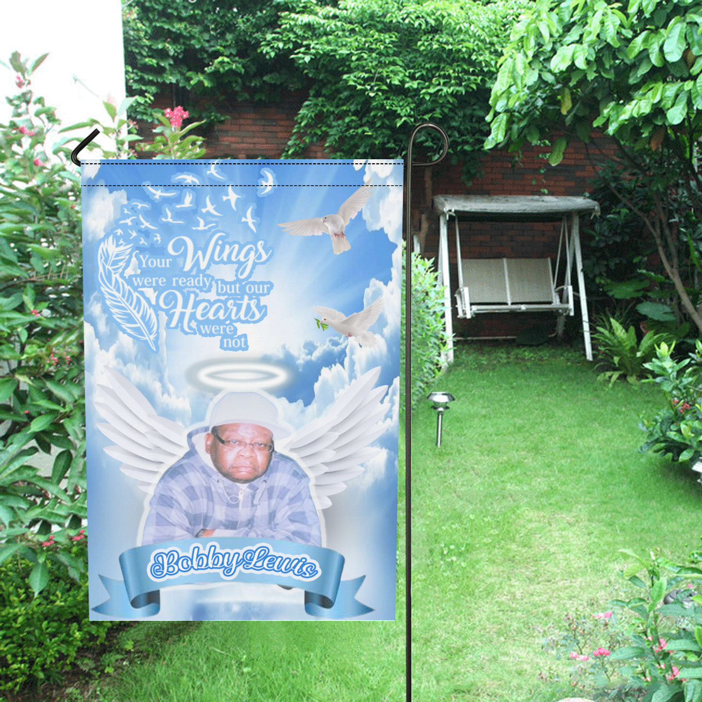 Remembrance Custom Garden Flag