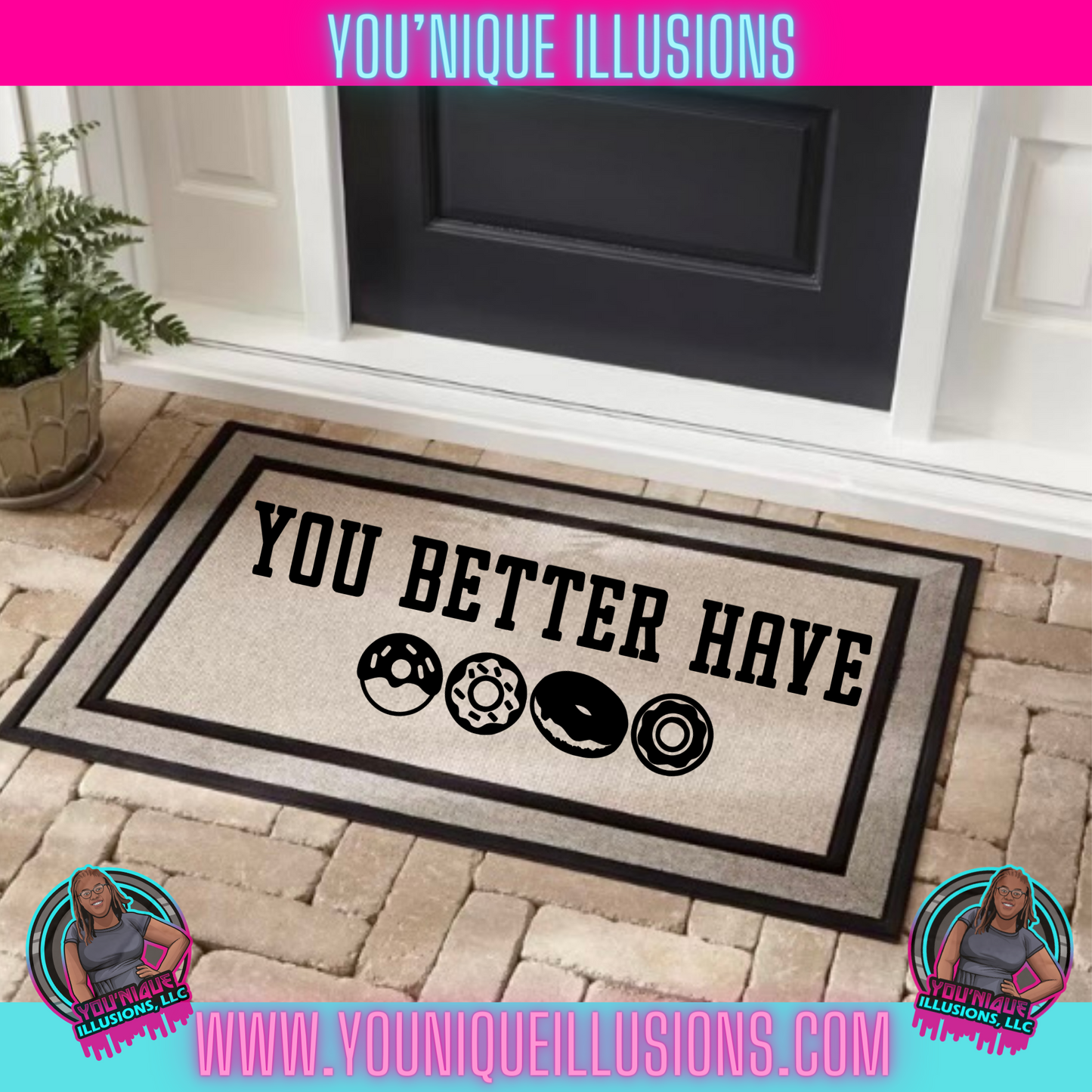 Doughnuts Doormats