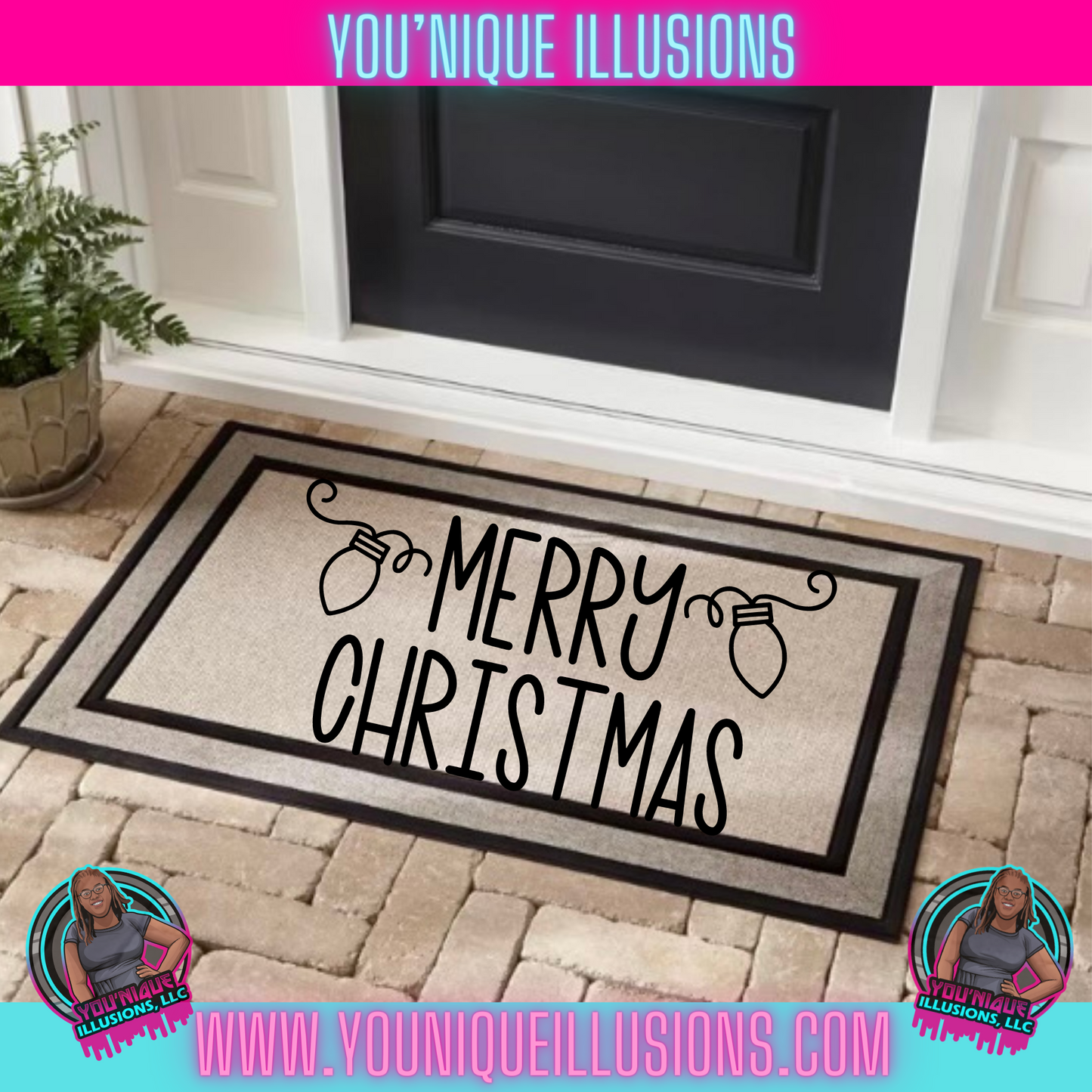 Merry Christmas Doormat