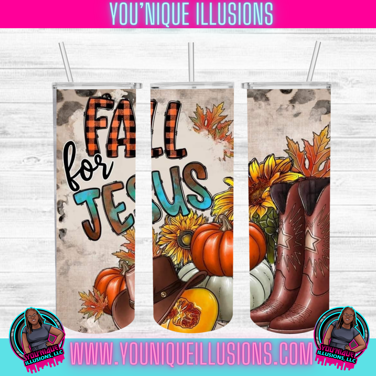 Fall For Jesus Tumbler