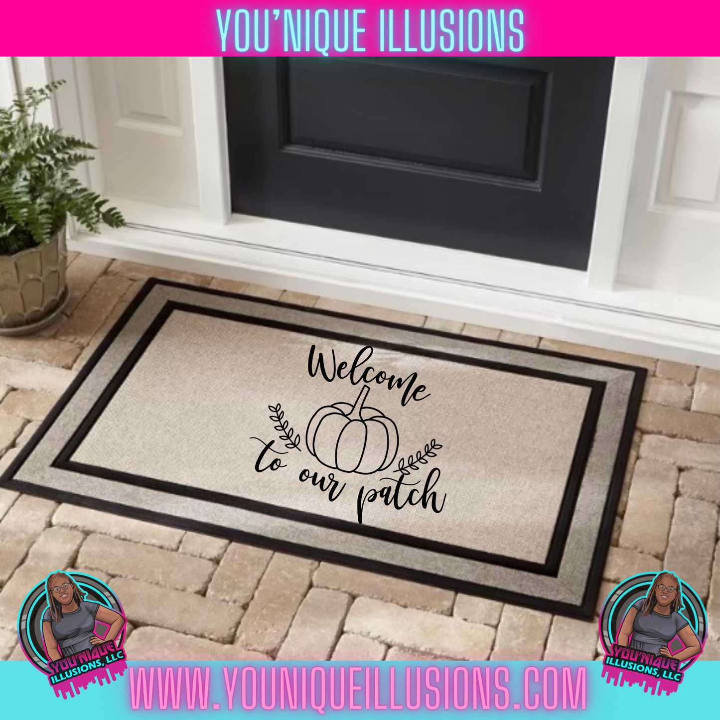 Welcome To Our Patch Doormat