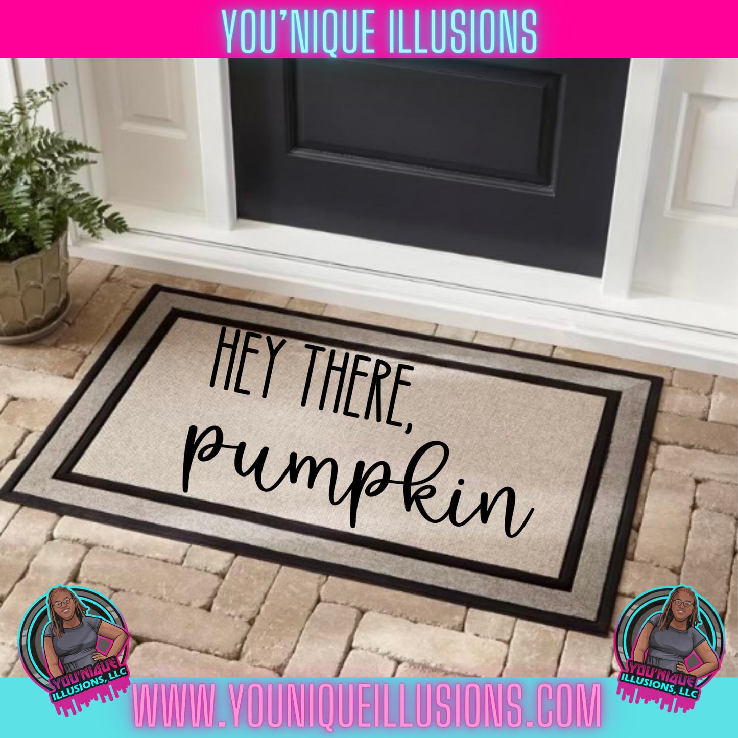 Hey There Pumpkin Doormat