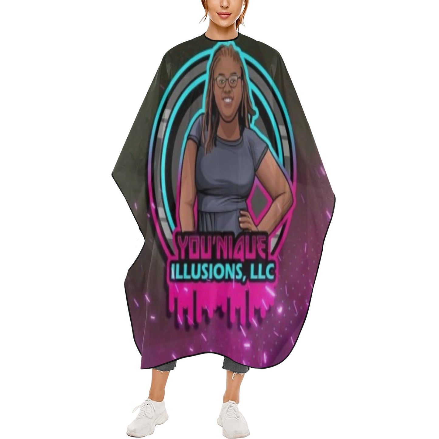 Custom Adult Hair Cutting Cape for Adults