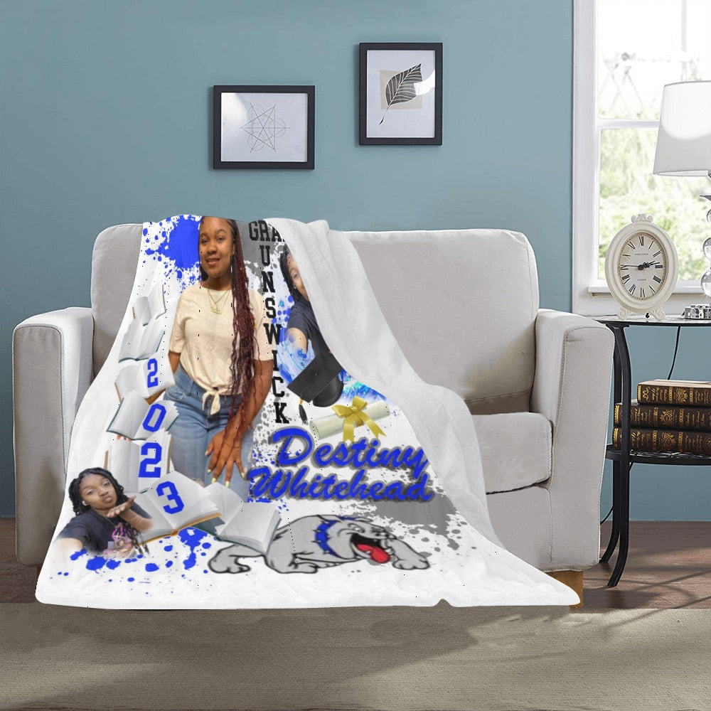 Graduation Fleece Blanket 40"x50"