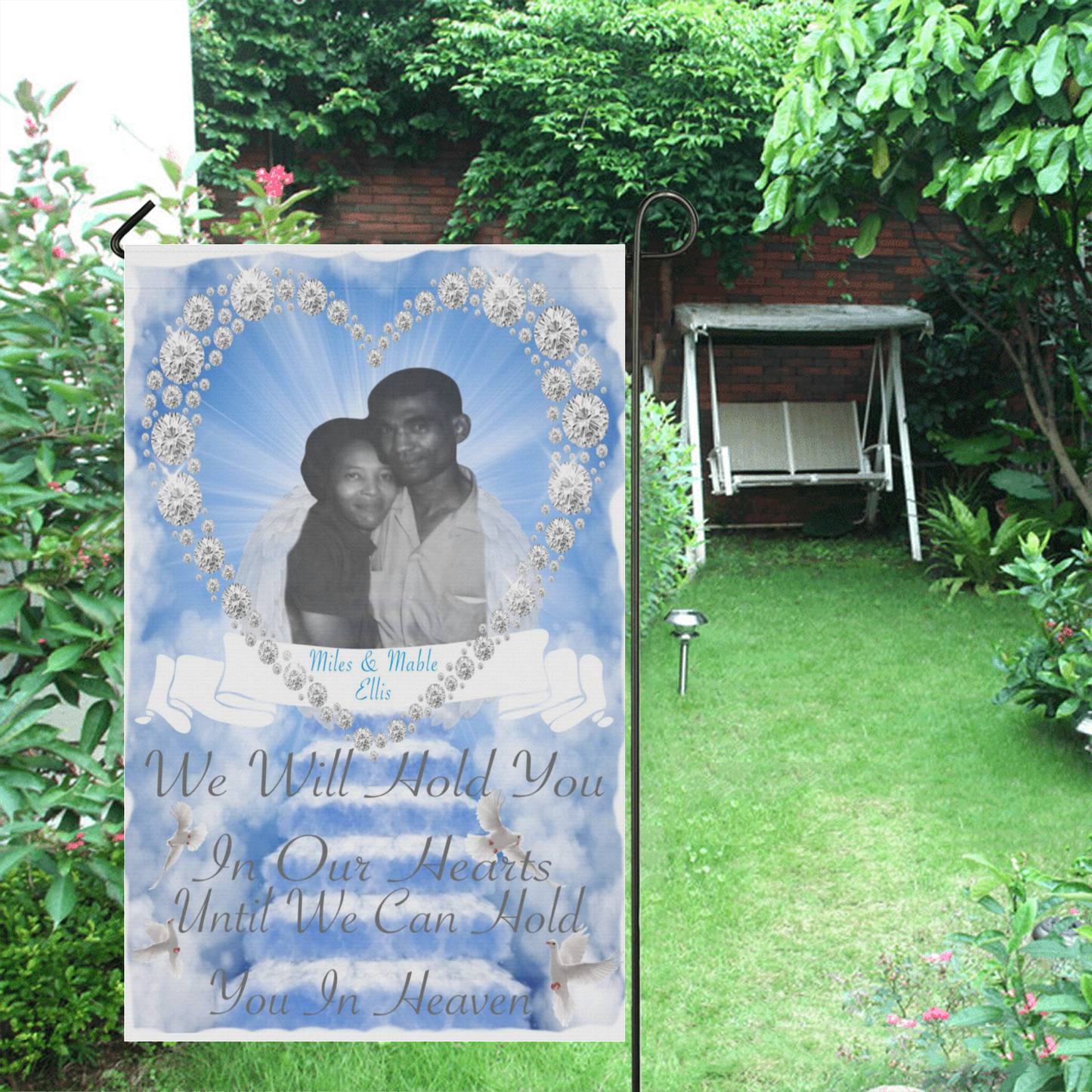 Remembrance Custom Garden Flag