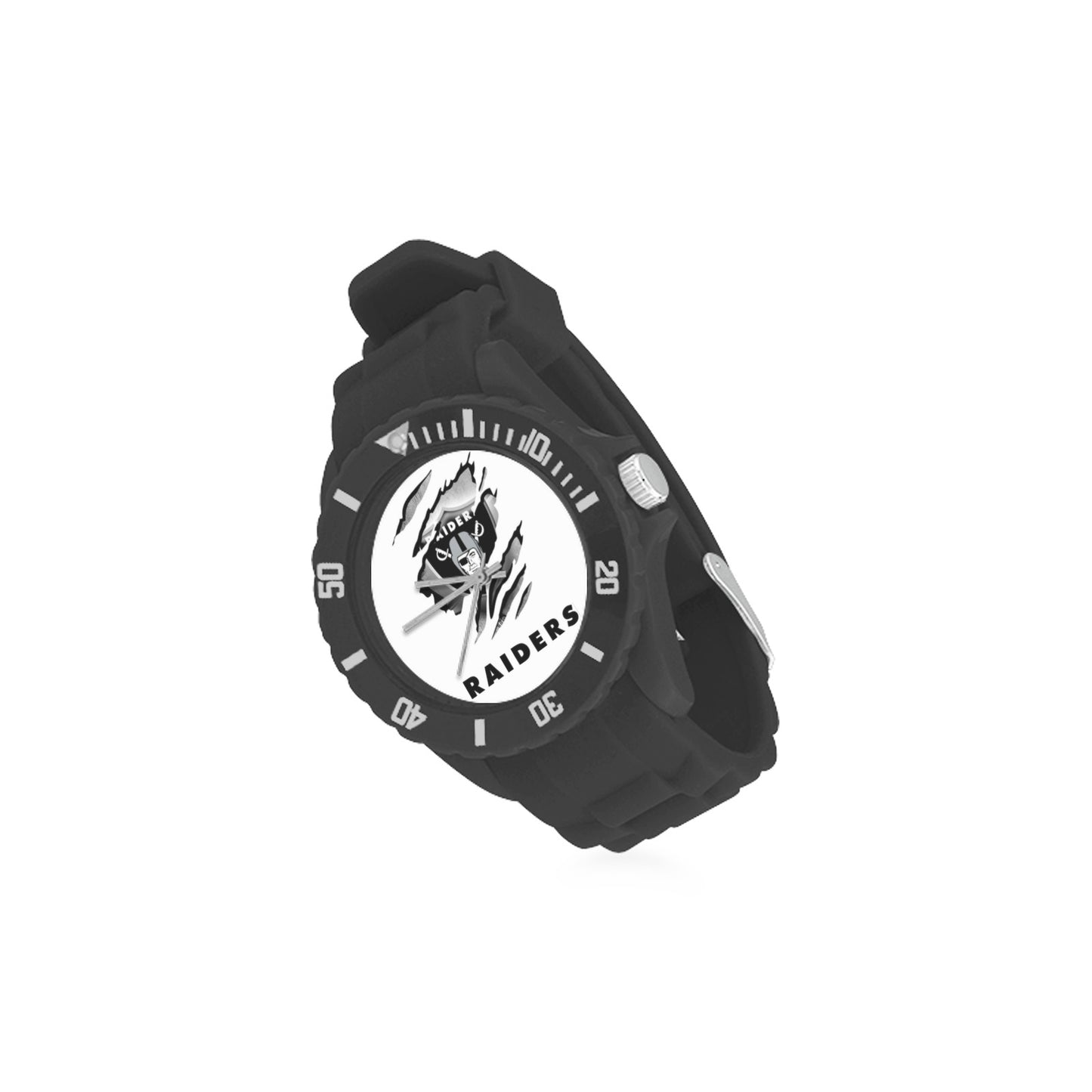 Custom Mens Watch Sport Rubber Strap Watch(Model 301)