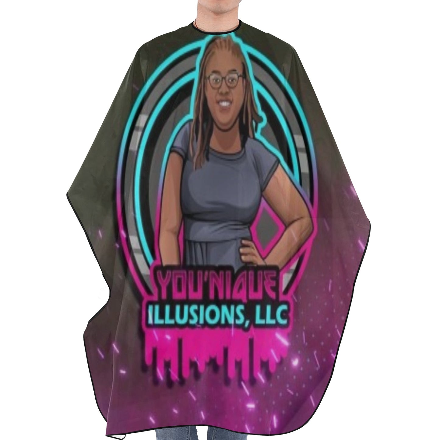 Custom Adult Hair Cutting Cape for Adults