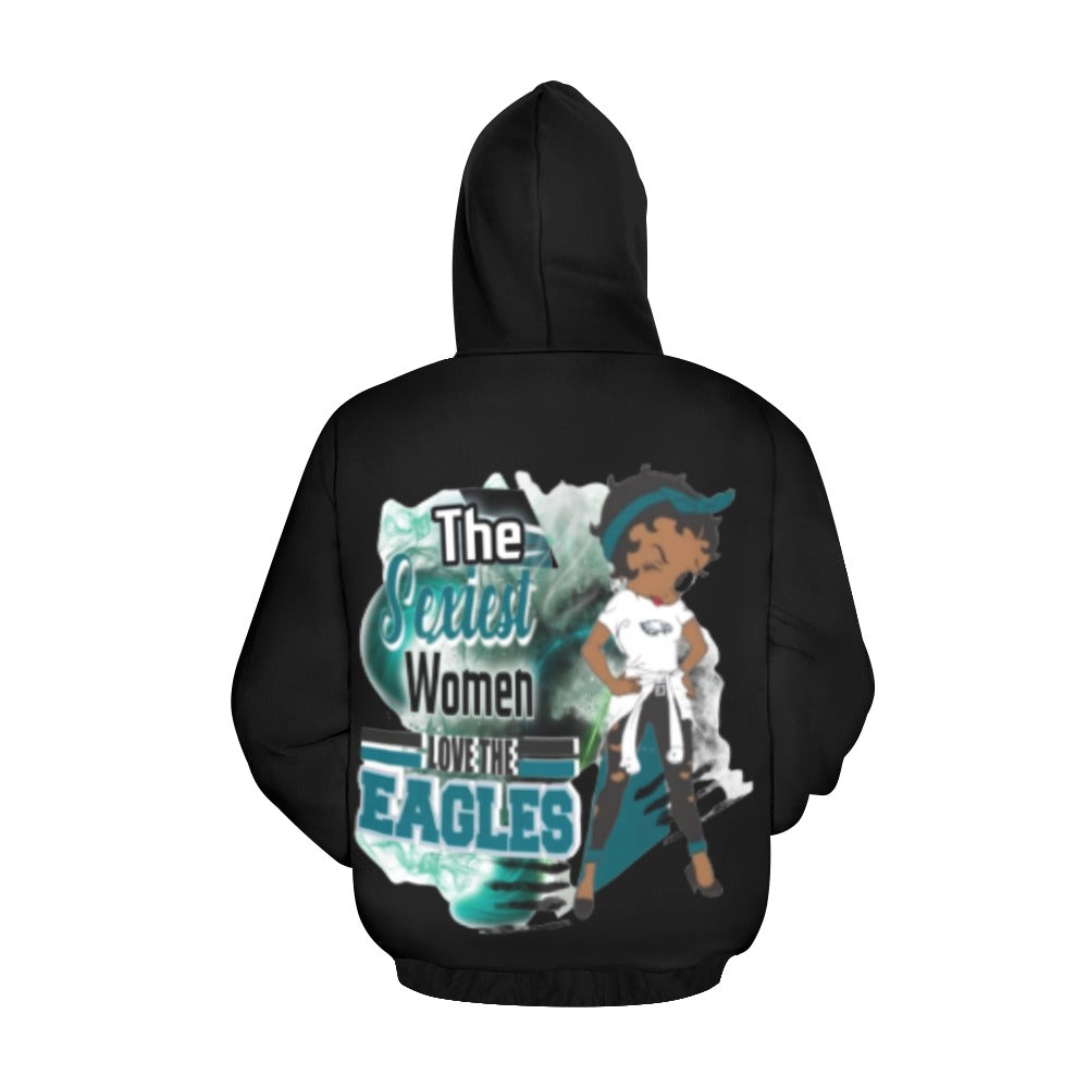 Custom All Over Print Hoodie for Women (USA Size) (Model H13)