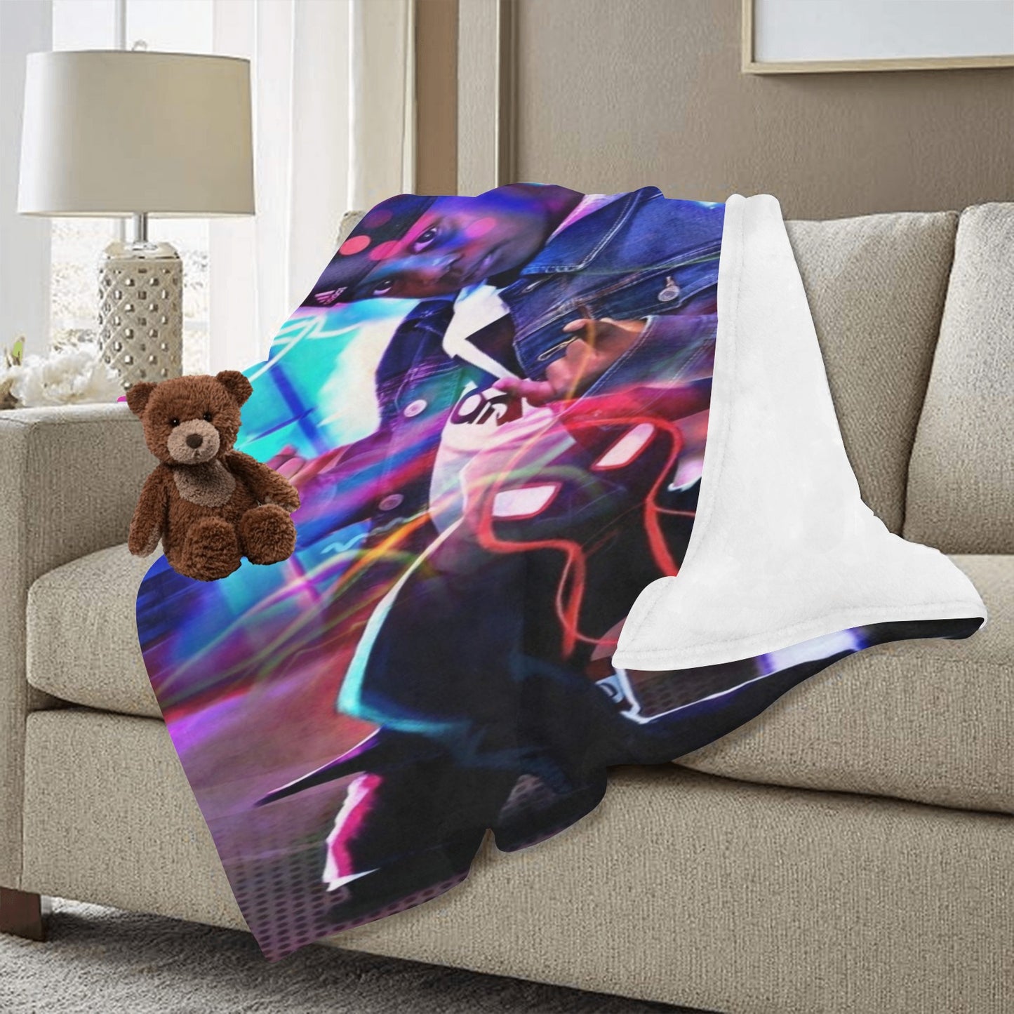 Custom Blanket Ultra-Soft Micro Fleece Blanket