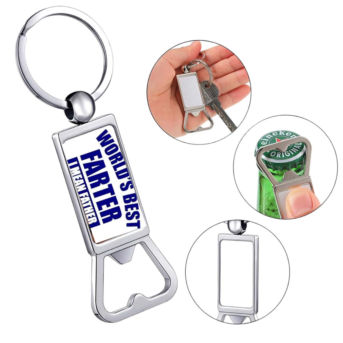 Custom Keychains/Bottle Openers