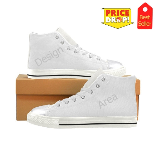 Custom Men’s Classic High Top Canvas Shoes (Model 017) Men’s Classic High Top Canvas Shoes (Model 017)